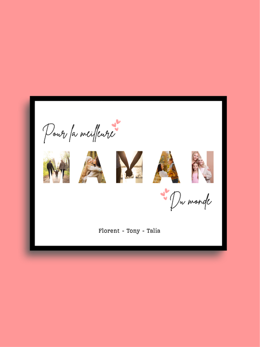 Cadre la meilleure MAMAN du monde