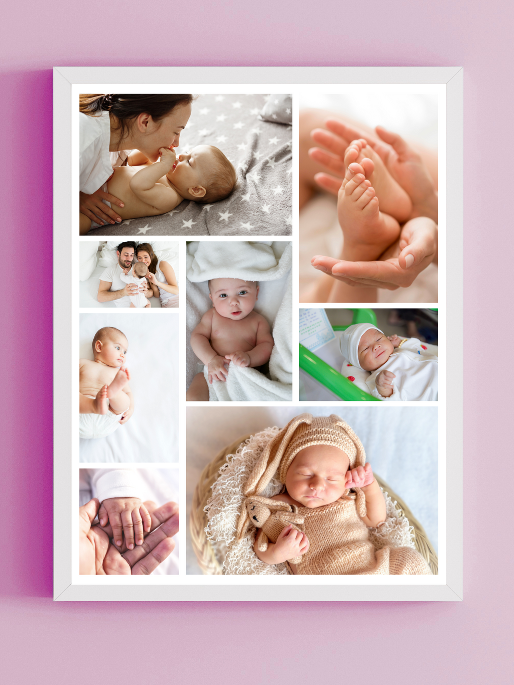 Cadre bébé photos