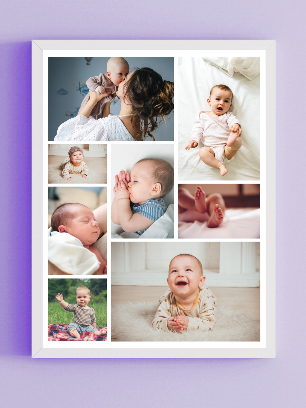 Cadre bébé photos