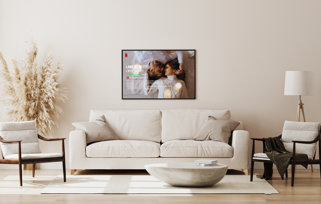 cadre Netflix personnalisé