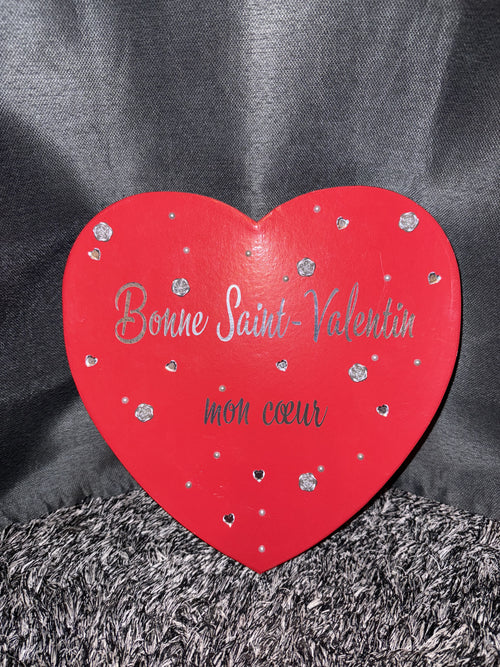 Box Saint-Valentin ❤️ Peluche, Carte de voeux, Cadre photo & Chocolats