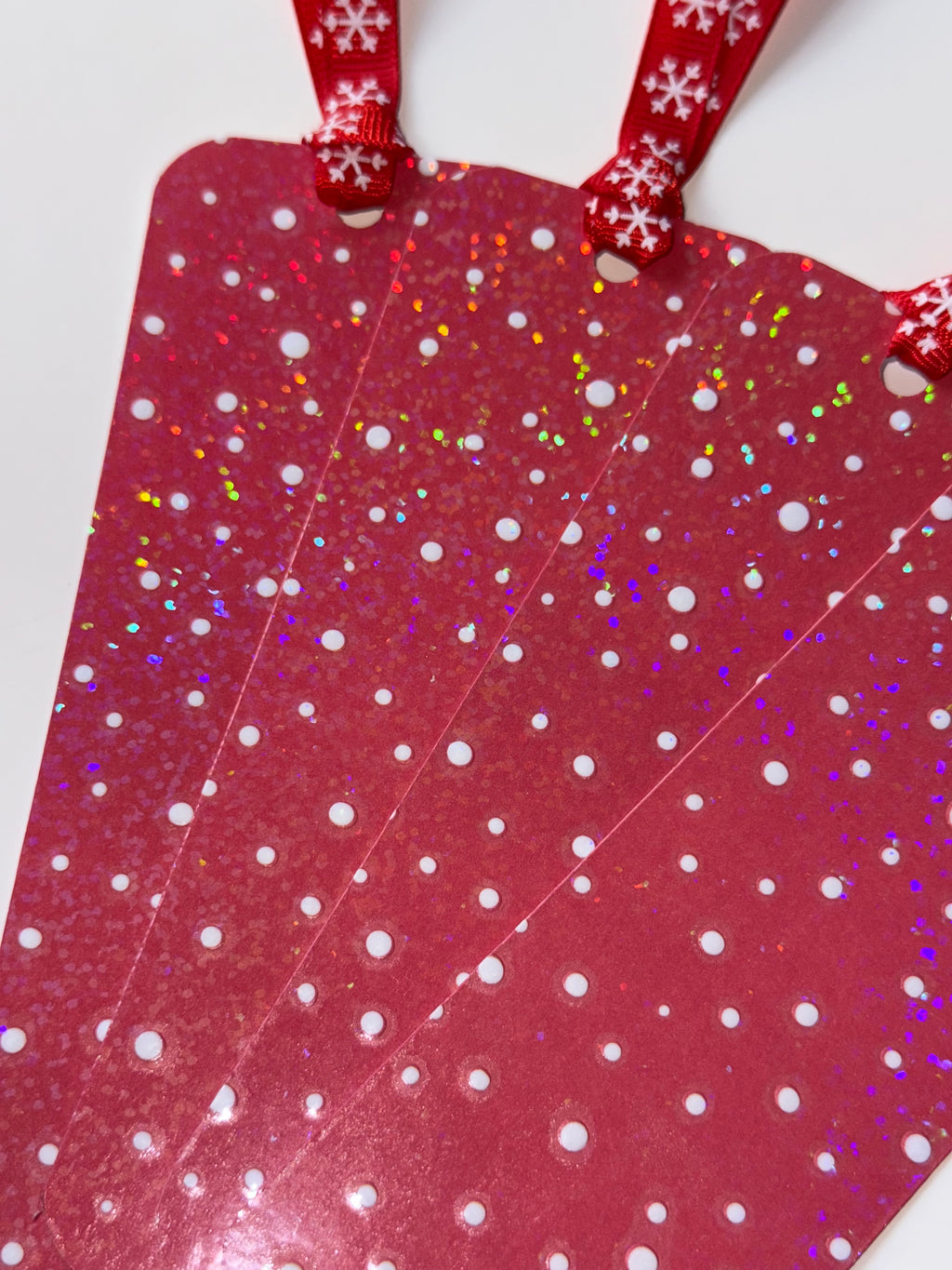 Lot de 4 marque pages NEIGE